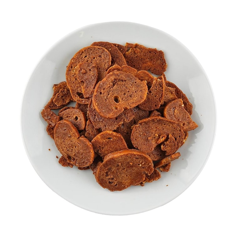 唔天佳 可可贝果脆 贝果面包干 55g【非油炸低卡零食】 3