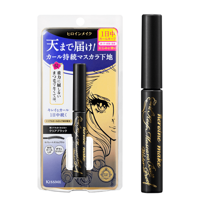 KISSME Curling Waterproof Mascara [01] Transparent Black