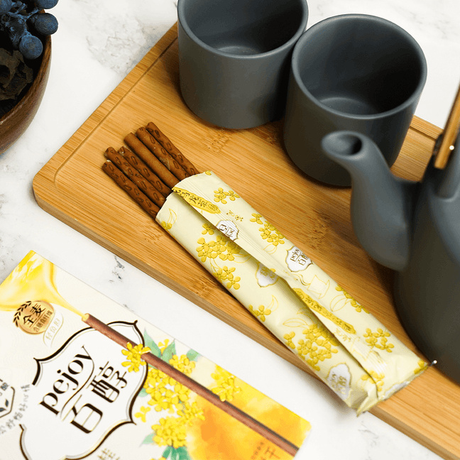 Osmanthus Oolong Tea Pejoy Cookie Sticks - Pocky's Friend, 1.48oz