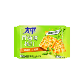 Low-Sugar Yeast Cookies Shallot Flavor 14.1oz【Rich In Dietary Fiber】