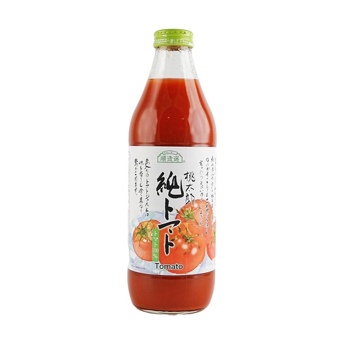 日本JUNZOSEN顺造选 100%纯番茄汁 【加冰超好喝】1000ml