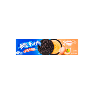 【季節限定款】大陸版奧利奧OREO 夾心餅乾 白桃烏龍口味 97g