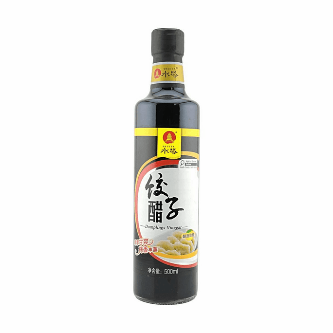 Vinaigre pour raviolis 16,9 fl oz à l'ail infusé