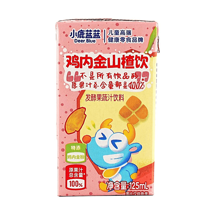 산사나무 열매 발효 주스 음료, 산사나무 열매, 16.9 fl oz (4.23 fl oz x 4개입), 100% 과일 주스 6