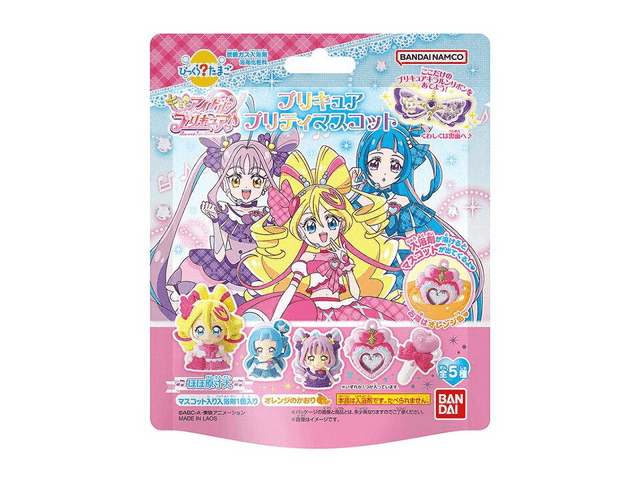 日本直邮】 日本 BANDAI 奇趣蛋 偶像光之美少女 可爱公仔 入浴剂 75克
