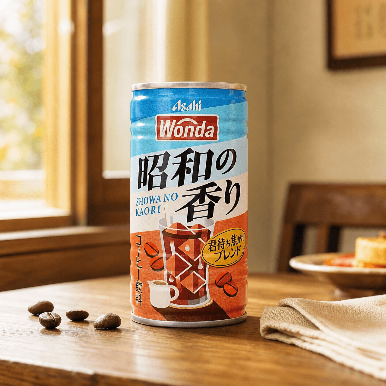 ASAHI Wonda Showa No Kaori Coffee 6.25 fl oz - Yami.com