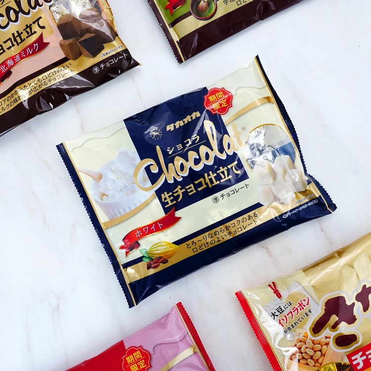 Takaokaya Chocolate- Nama Choco ,White Chocolate Flavor, 4.4 oz