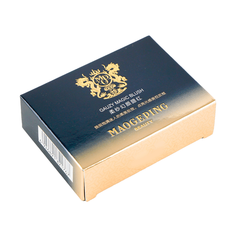 MAOGEPING毛戈平MGP 柔紗幻顏腮紅 細閃偏光蜜桃粉 801輕恬白桃 3.5g 4