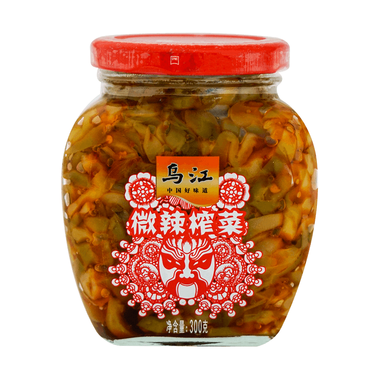 Light Salted Vegetables Pickled Mustard In Chili Oil Mild Spicy, 10.58 oz 12
