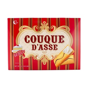 韩国CROWN 白奶油夹心曲奇饼干 289g