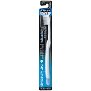 日本 LION 獅王 細齒潔四列標準超細毛牙刷 A21標準 顏色隨機 1件入