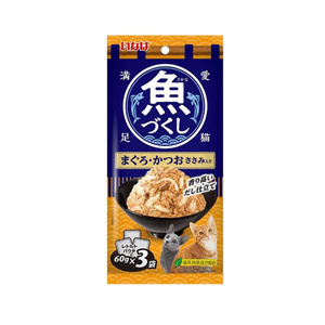 Maguro Bonito and Chicken Cat Treats 60 g x 3 pcs