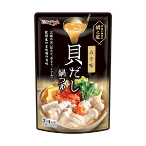 日本KYOKUYO 锅之道 扇贝海鲜火锅汤底 味噌味 3-4人份 700g【可制作味噌拉面】