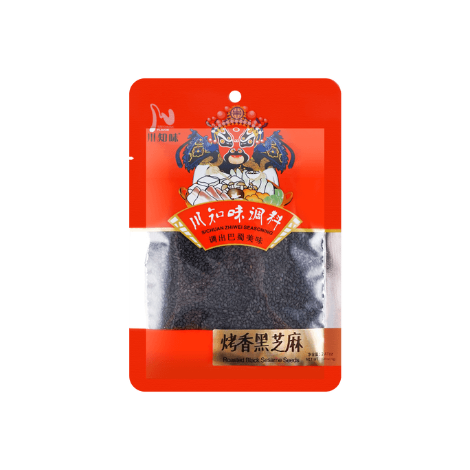 川知味 烤香黑芝麻 70g