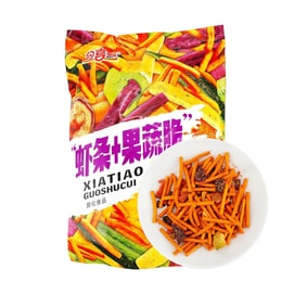 今喜客 蝦條+蔬脆 238g【童年懷舊點心】