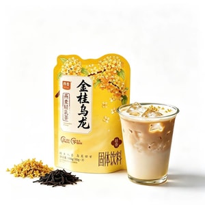 Ximai Oat Light Milk Tea, Individually Packed Matcha Oolong And Dahongpao Milk Tea, Can Be Brewed Hot Or Cold, Osmanthus Oolong 105g*1 bag