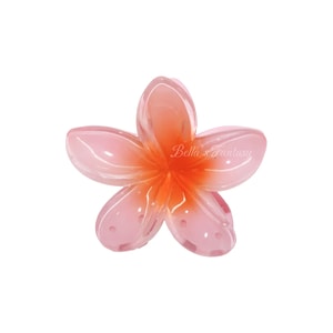 [뉴욕 다이렉트 메일] 벨라의 판타지 조루시와 똑같은 플루메리아 꽃 머리띠 머리핀 요정 주얼리 핑크