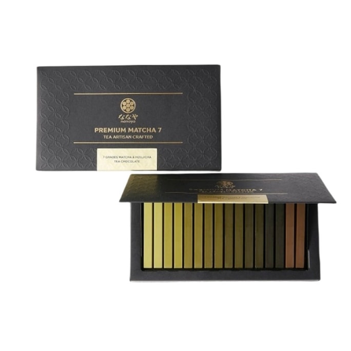 Tea Chocolate Premium Matcha 7 Grades Matcha&Houjicha Tea Chocolate 16 pcs