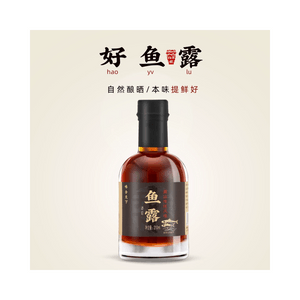4-year Brewed Fish Sauce 210ml X1 Bottle Glass Bottle