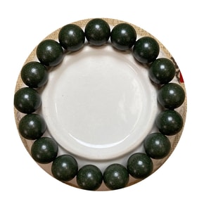 Fragrant Bracelets by Chinese herbs Green 12mm 1count