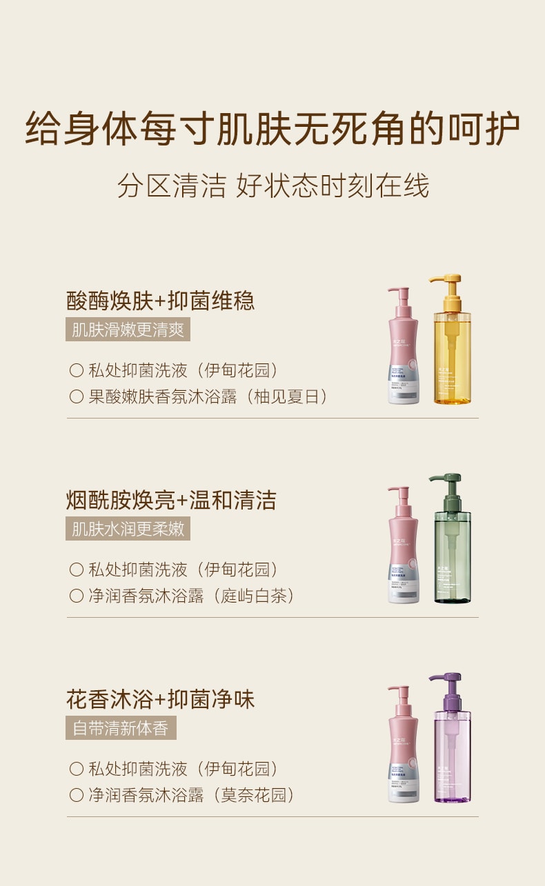 水之蔻 私處抑菌洗劑#伊甸花園 200ml