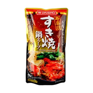 日本DAISHO 壽喜鍋湯料包 火鍋底 750g