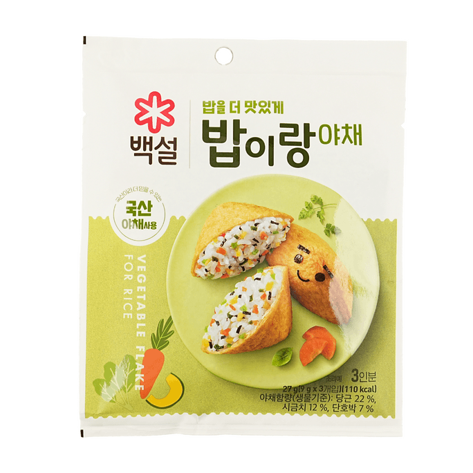 韩国CJ希杰 韩式拌饭料 杂菜味 27g