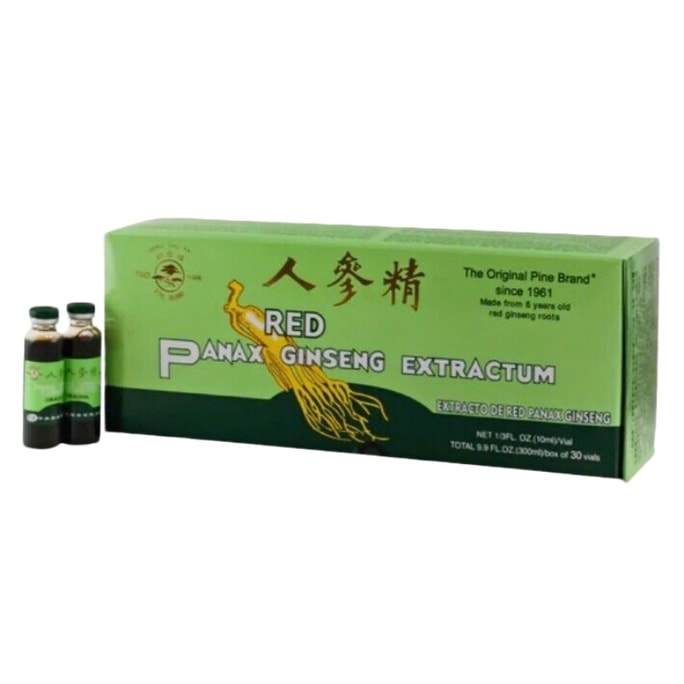 【Essential for Spring Festival】Red Panax Ginseng Extract With Alcohol 30x10cc