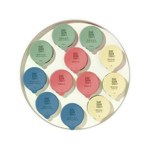 【中国直邮】 小罐茶 Hua系列 4种口味 特级花茶 12罐/盒 茉莉乌龙茶 玫瑰红茶 茉莉花茶 桂花乌龙茶