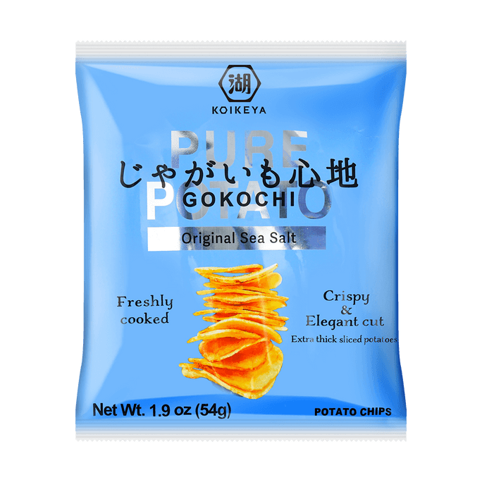Jagaimo Gokochi Chips Original Flavor 1.9 oz