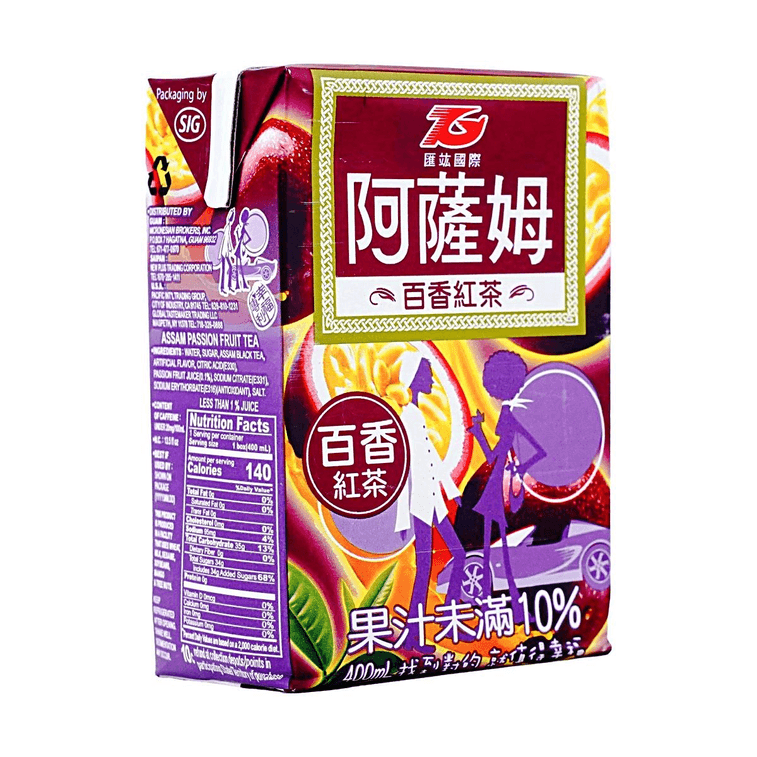 Passion Fruit Tea 13.5 fl oz【Tropical Passion Fruit Sweet and Sour Strike】 3