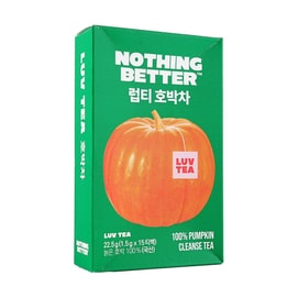 Luv Tea 100% Natural Pumpkin Tea 15bags 0.8 oz【Olive Young】【No Additives】【Promote Digestion and Reduce Edema】