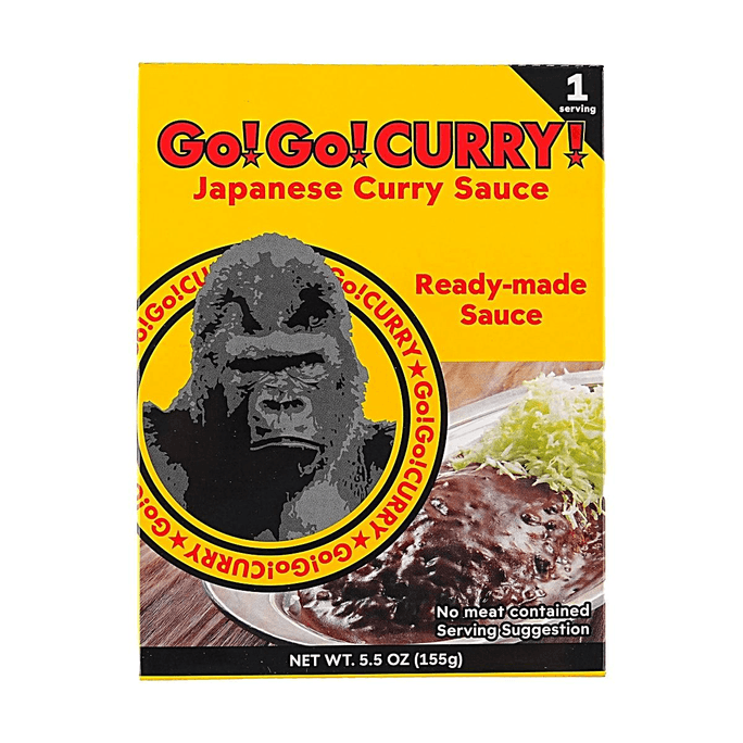 Japanese Curry Sauce Medium Hot 5.5oz【TikTok Viral】【Tokyo Local Recommended】【Rich Authentic Japanese Curry】【Medium Hot】