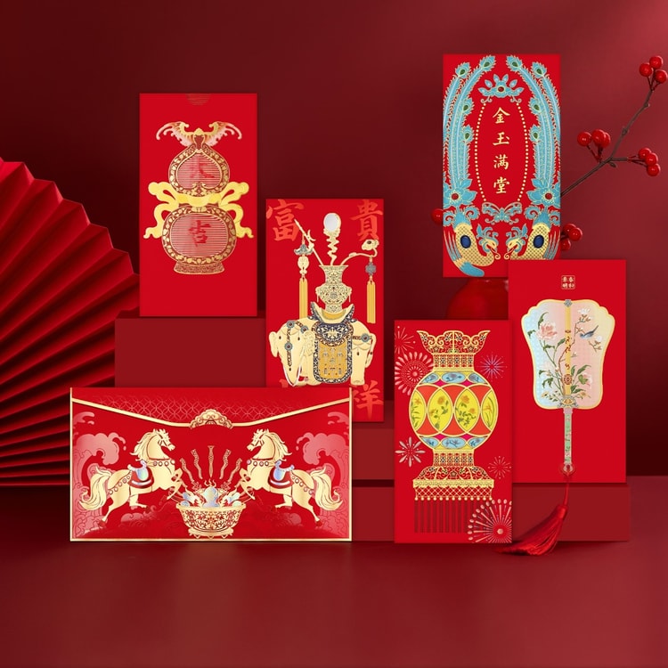 中国直送】故宮博物院淘宝網店 - 2026年 春節連句ギフトボックス (旧