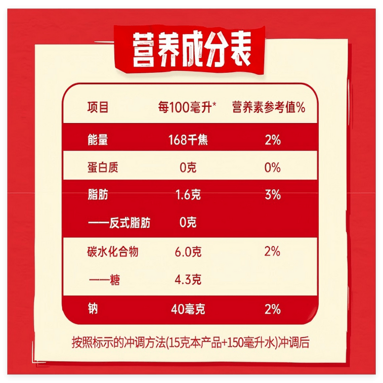 【中國直郵】 雀巢中國 咖啡粉1+2原味即溶三合一沖調飲品450g 4