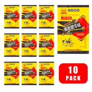 禛香 【童年零食精选】 香菇肥牛味素肉童年 10袋装 还是那经典味道