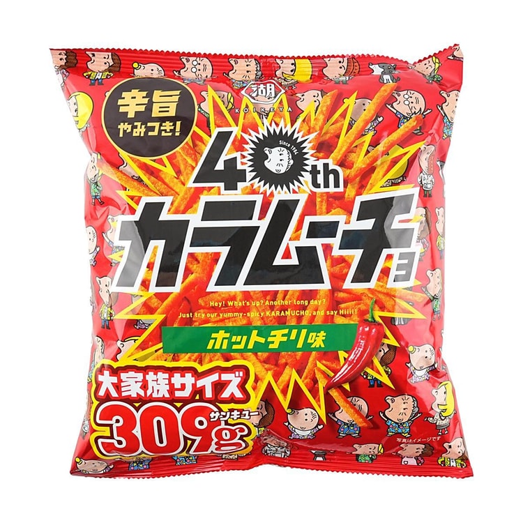 湖池屋 スティックカラムーチョ ホットチリ味 ビッグファミリー