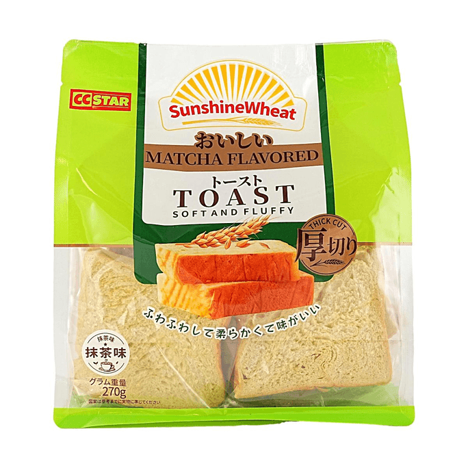 Thick-Cut Toast Matcha Flavor, 9.52 oz