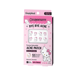  韩国 SIMPLYHEAL CHARMMYKITTY 0.01cm祛痘贴 日夜用 限量版 20枚入