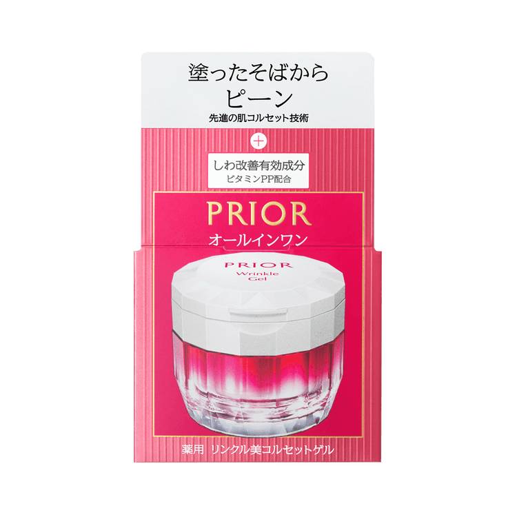 Shiseido PRIOR Medicated Wrinkle Beauty Corset Gel, 90 g - buy online from  Japan