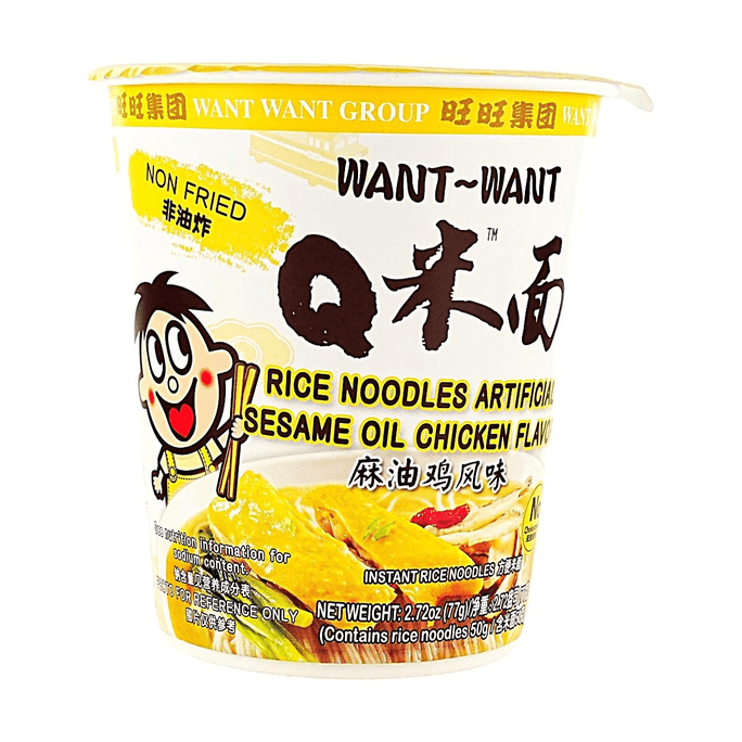 Rice Noodles, Sesame Chicken Flavor, 2.72 oz 【Non Fried】