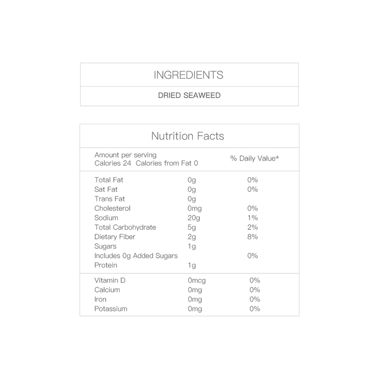 Dried Seaweed Wakame 100g 3