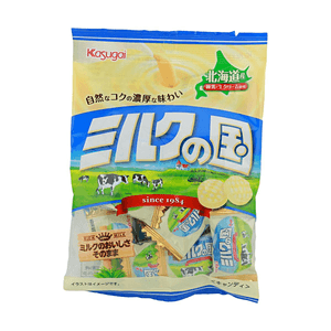 日本KASUGAI春日井 牛奶之國牛奶糖 80g【北海道煉乳使用】【濃郁奶香】