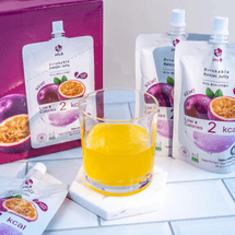 곤약 젤리, 패션프루트, 5.07 fl.oz.*10개 - 무설탕, 제로 칼로리, 저지방 포만감 간식