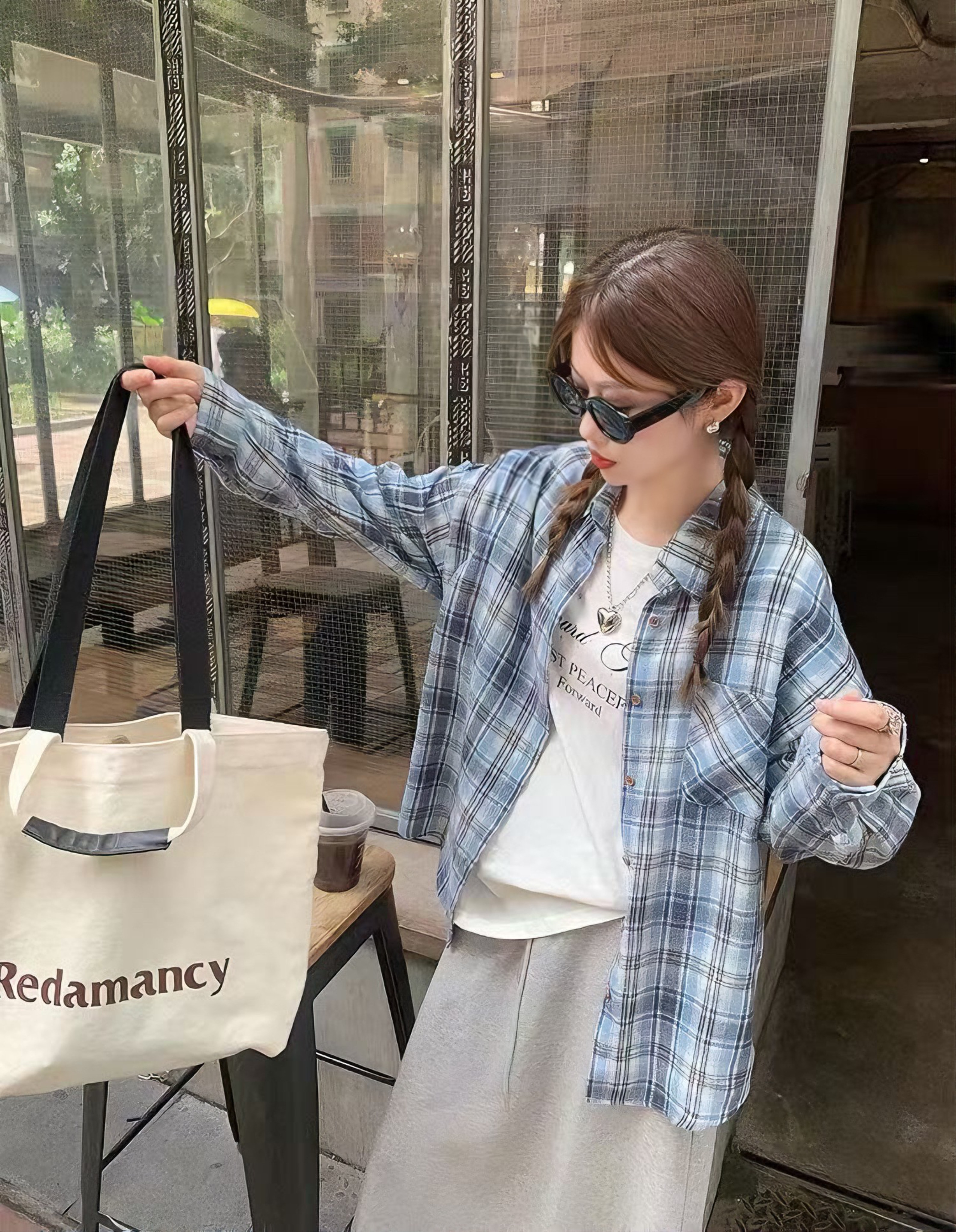 【加拿大直邮】 加拿大 SCENARIO 26春夏新款 微风叠影三件套  蓝色 S-M码 蓝色 M