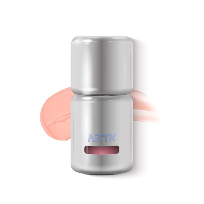 AZTK 【브랜드 인기 상품 쉬운 발색 지속력 없음 인기 색상】 동색 액체 블러셔 피부톤 보정 JC05 귀여운 소녀 동안 색상 5ml 1개