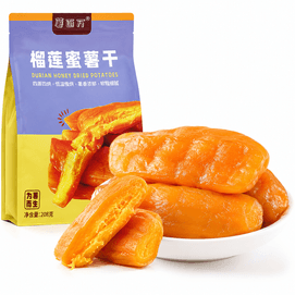 Durian‑Flavored Sweet Potato Dried Slices 208g [Naturally Sweet]