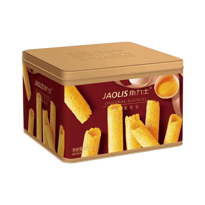 Original Egg Roll Gift Box 300g/box 【Egg Roll King】Using Sunshine Wheat Flour