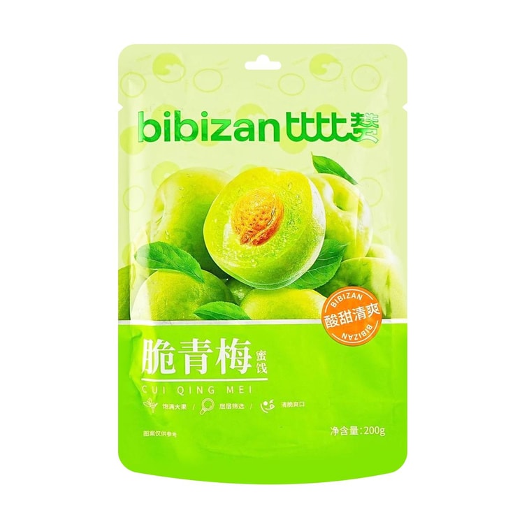  Crispy Green Plums 7.05 oz *3【3 Packs】 5