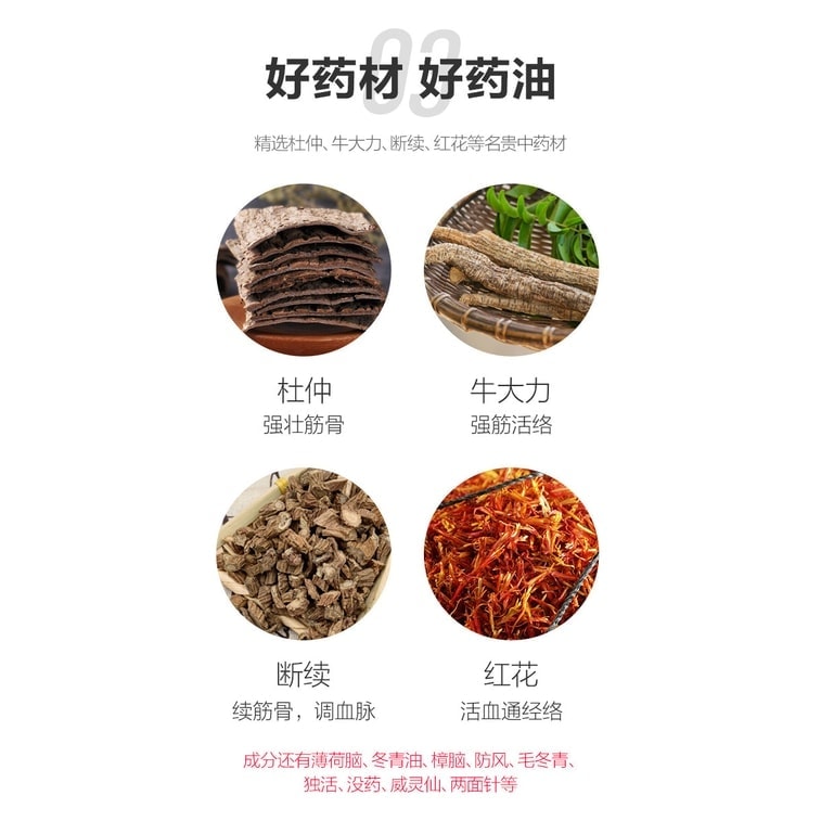 【中国直邮】 黄道益 活络油 港版配方 跌打损伤 消肿止痛 50ml/盒